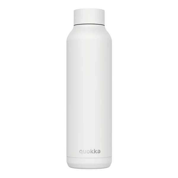 QUOKKA THERMAL STAINLESS STEEL BOTTLE SOLID 630ml WHITE