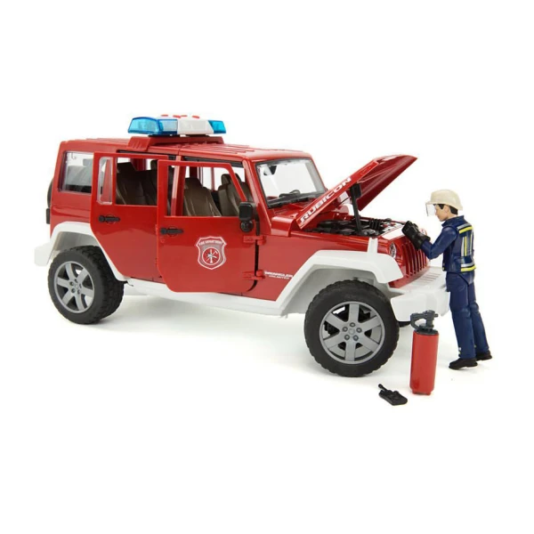 BRUDER ΠΥΡΟΣΒΕΣΤΙΚΟ ΟΧΗΜΑ JEEP WRANGLER UNLIMITED RUBICON