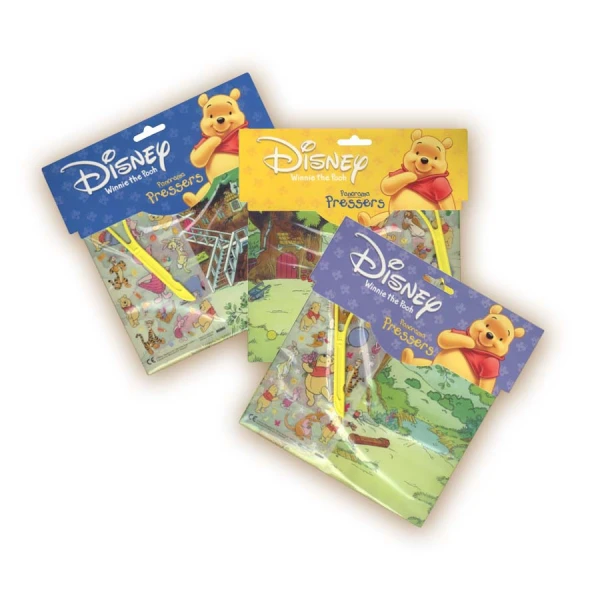 STICKERS PRESSERS WINNIE - 3 DESIGNS