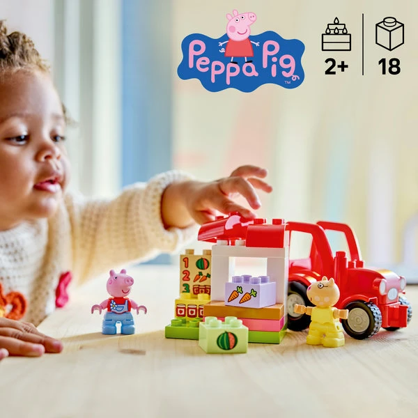 LEGO® DUPLO® ΠΕΠΠΑ ΤΟ ΓΟΥΡΟΥΝΑΚΙ - ΤΡΑΚΤΕΡ ΚΑΙ ΑΓΟΡΑ