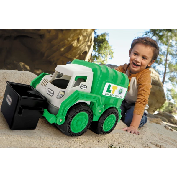 LITTLE TIKES DIRT DIGGER REAL WORKING GARBAGE TRUCK