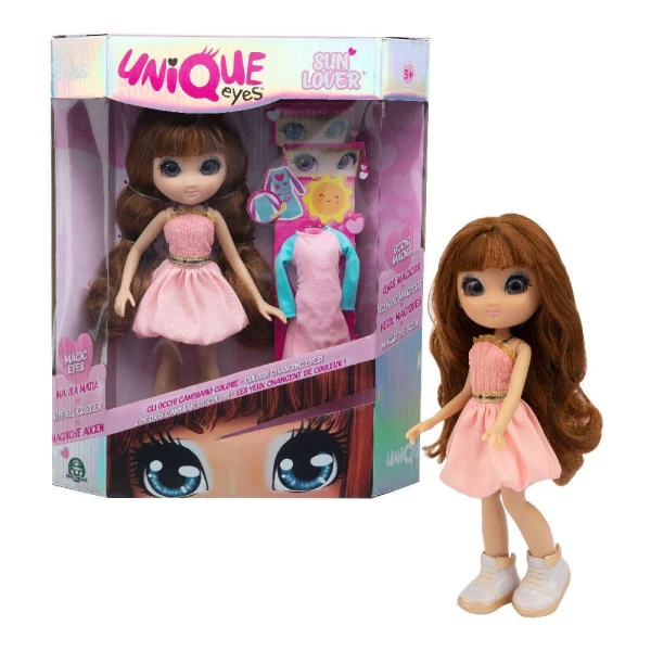 DOLL UNIQUE EYES BRIGHT TRANSFORMATION - 3 DESIGNS