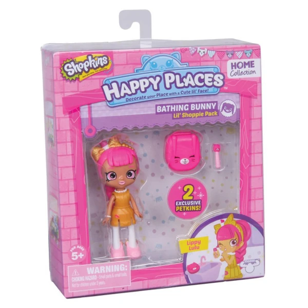 SHOPKINS HAPPY PLACES MINI DOLL & ACCESSORIES - 6 DESIGNS