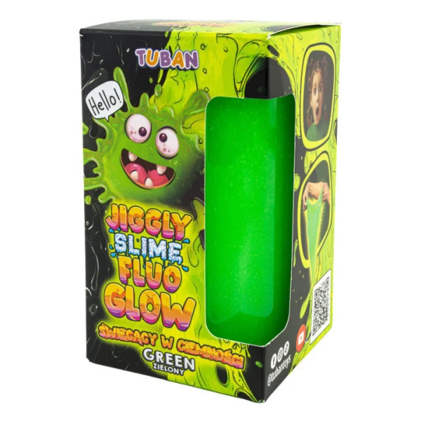TUBAN JIGGLY SLIME FLUO GLOW GREEN