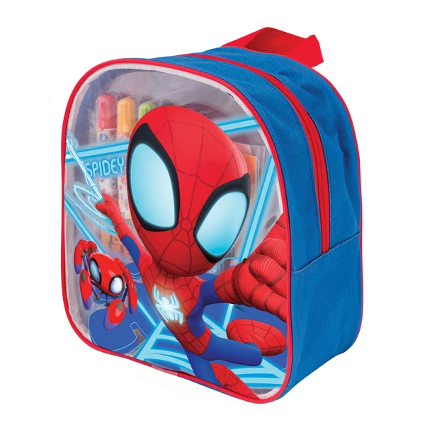 DRAWING SET IN BACKPACK MARVEL SPIDEY AND HIS AMAZING FRIENDS FOR AGES 3+