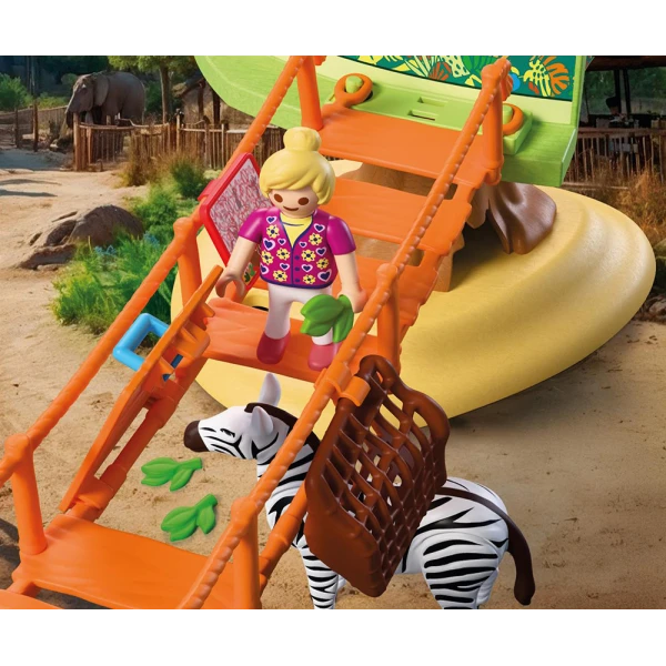 PLAYMOBIL ANIMALS & FRIENDS  ZOO WILDERNESS CLIMBING PARK