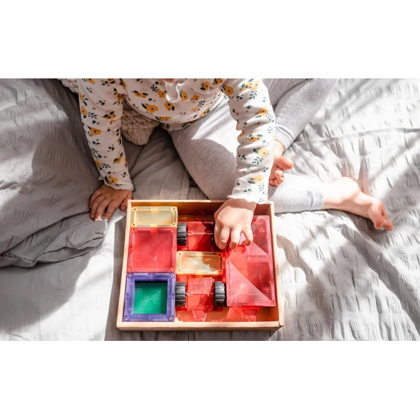 CONNETIX MAGNETIC TILES RAINBOW MOTION PACK 24 pcs