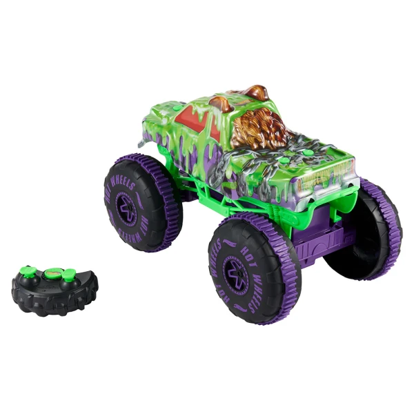 HOT WHEELS MONSTER TRUCKS ΤΗΛΕΚΑΤΕΥΘΥΝΟΜΕΝΟ ΟΧΗΜΑ - WRECKIN\' WOLF