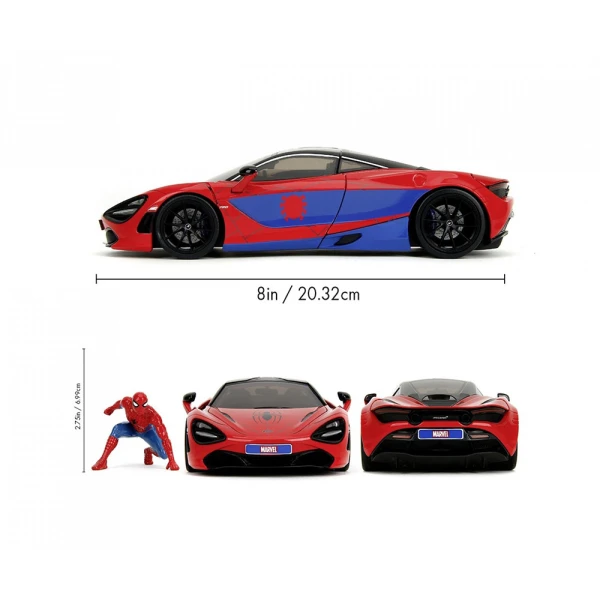 JADA MARVEL SPIDERMAN & MCLAREN 720S 1:24 