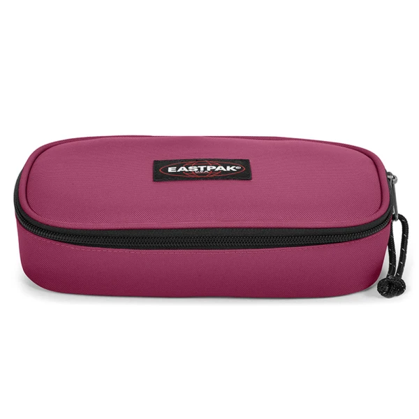 EASTPAK OVAL SINGLE PENCIL CASE WINE BURGUNDY