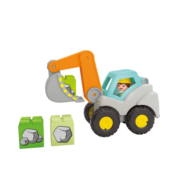 PLAYMOBIL JUNIOR ΦΟΡΤΩΤΗΣ ΕΚΣΚΑΦΕΑΣ
