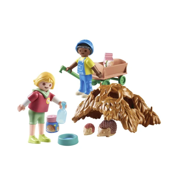 PLAYMOBIL CITY LIFE ΦΡΟΝΤΙΖΟΝΤΑΣ ΤΟΥΣ ΣΚΑΝΤΖΟΧΟΙΡΟΥΣ