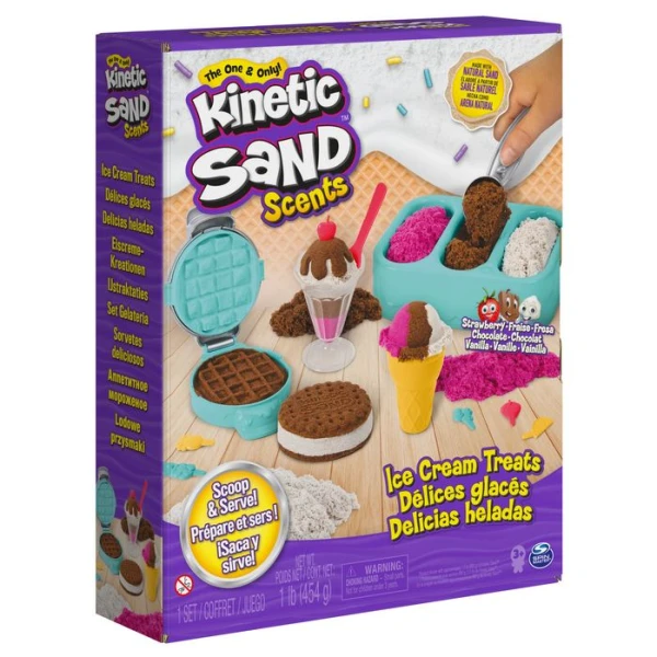 KNS KINETIC SAND SCENTED ICE CREAM TREATS