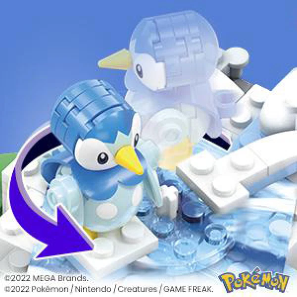 MEGA POKEMON - PIPLUP AND SNEASEL IN THE SNOW