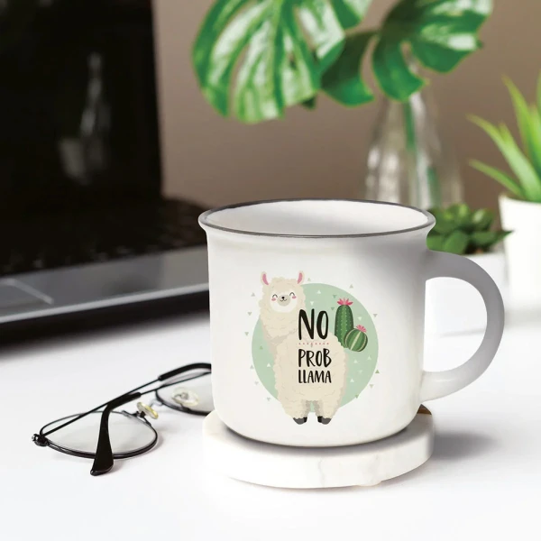 LEGAMI ΠΟΡΣΕΛΑΝΙΝΗ ΚΟΥΠΑ CUP-PUCCINO 350ml - TAKE A BREAK - LLAMA