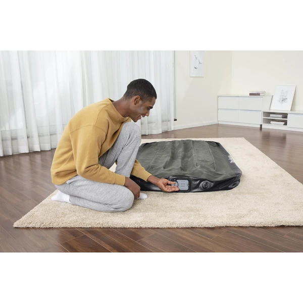 BESTWAY INFLATABLE AIRBED 188Χ99Χ30 cm BATTERY BUILT-IN PUMP