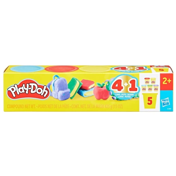 PLAY-DOH ΣΕΤ BACK TO SCHOOL 5-PACK