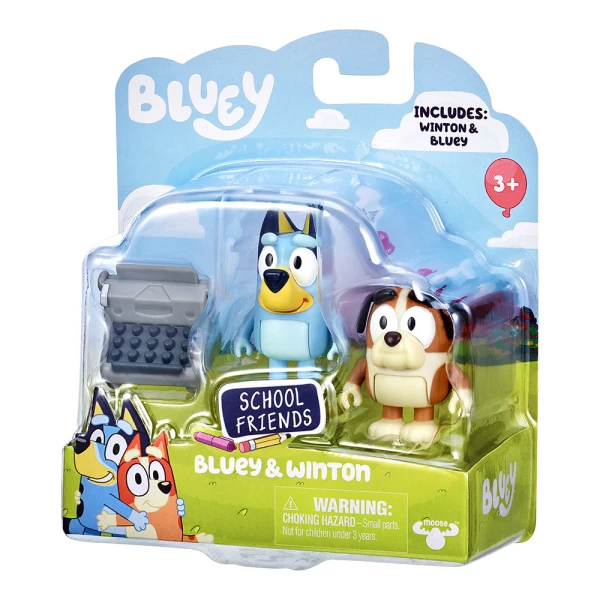 BLUEY - ΣΕΤ 2 ΦΙΓΟΥΡΕΣ 6 εκ. & ΑΞΕΣΟΥΑΡ - BLUEY & WINTON