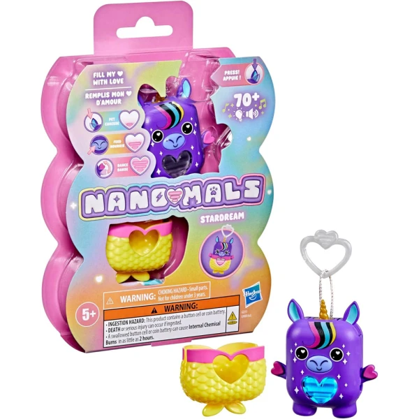 NANO-MALS ΗΛΕΚΤΡΟΝΙΚΟ FIDGET PET - STARDREAM THE MIDNIGHT UNICORN