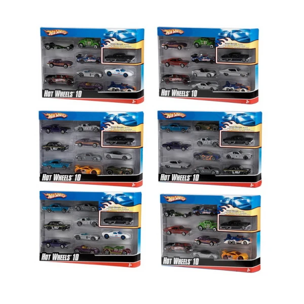 ΑΥΤΟΚΙΝΗΤΑΚΙΑ HOT WHEELS ΣΕΤ ΤΩΝ 10