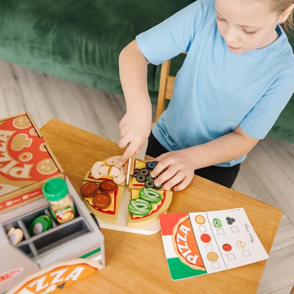 MELISSA & DOUG ΣΕΤ ΞΥΛΙΝΟΣ ΠΑΓΚΟΣ ΓΙΑ ΠΙΤΣΑ