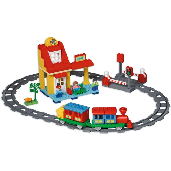 UNICO PLUS BRICKS RAILWAY STATION 100 pcs