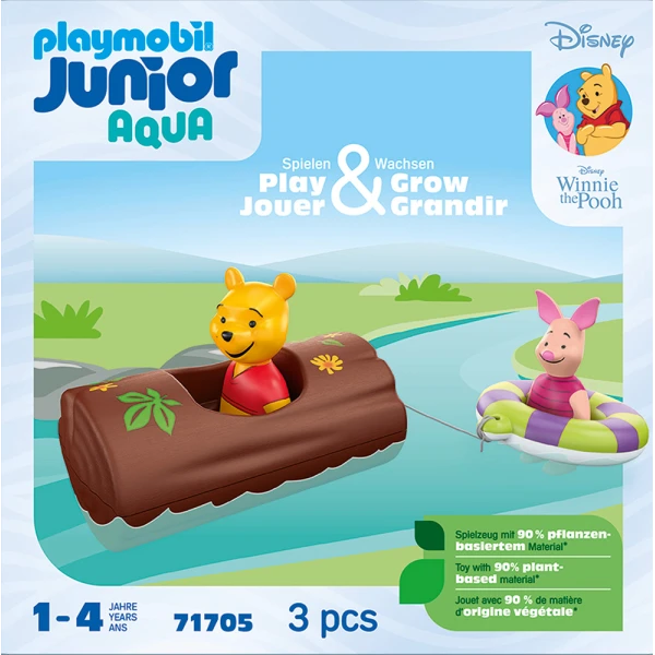PLAYMOBIL JUNIOR DISNEY AQUA  Ο ΓΟΥΙΝΙ ΚΑΙ ΤΟ ΓΟΥΡΟΥΝΑΚΙ ΠΑΝΕ ΒΑΡΚΑΔΑ