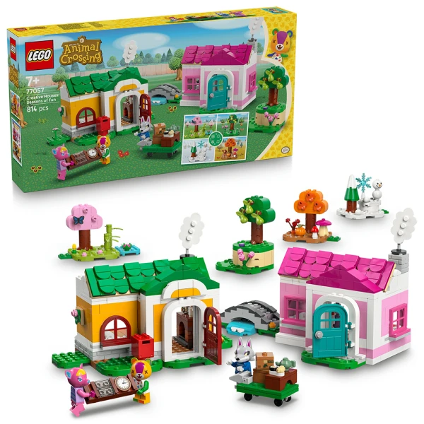LEGO® ANIMAL CROSSING™ ΔΗΜΙΟΥΡΓΙΚΑ ΣΠΙΤΙΑ: ΕΠΟΧΕΣ ΔΙΑΣΚΕΔΑΣΗΣ