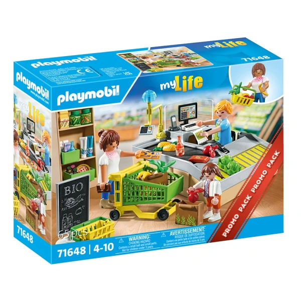 PLAYMOBIL MY LIFE ΤΑΜΕΙΟ ΒΙΟΛΟΓΙΚΟΥ ΚΑΤΑΣΤΗΜΑΤΟΣ