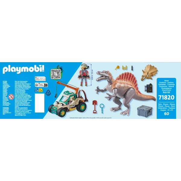 PLAYMOBIL DINOS SPINOSAURUS ATTACK