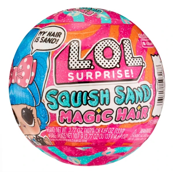 L.O.L. SURPRISE SQUISH SAND ΜΑΓΙΚΑ ΧΤΕΝΙΣΜΑΤΑ ΕΚΠΛΗΞΗ