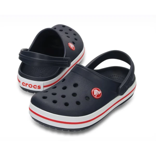 CROCS CROCBAND CLOG T NAVY RED