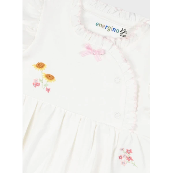 ENERGIERS INFANT\'S ROMPER ECRU