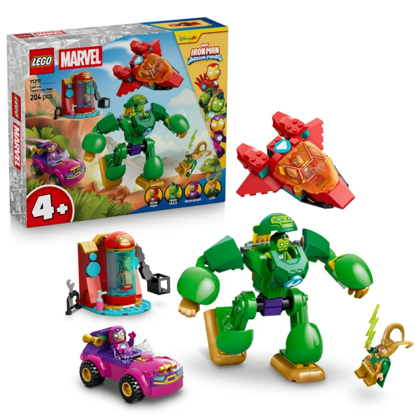 LEGO DISNEY JUNIOR MARVEL ΛΟΚΙ VS. ΟΜΑΔΑ ΑΙΡΟΝ ΜΑΝ