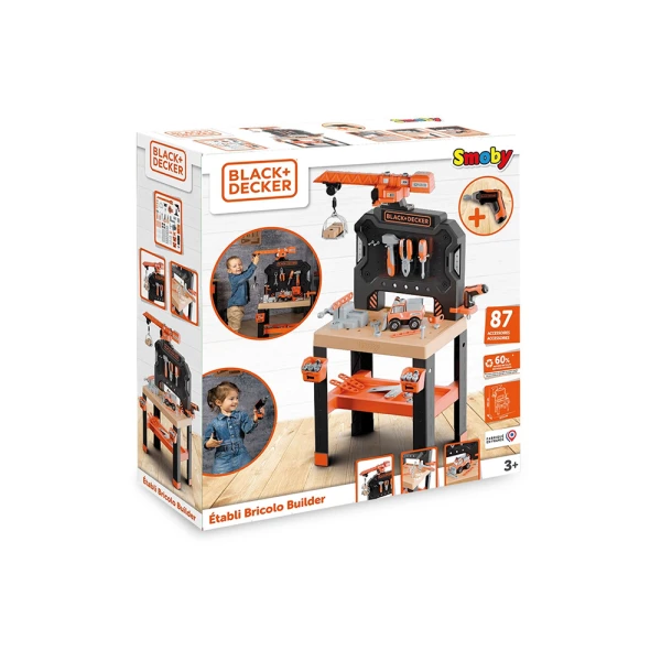 SMOBY BLACK & DECKER ΠΑΓΚΟΣ ΕΡΓΑΣΙΑΣ BRICOLO BUILDER