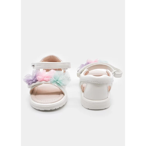 MAYORAL SANDALS HEART WHITE-MULTICOLOR