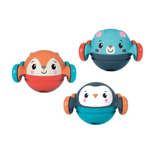 FISHER PRICE ROLL POP AND ZOOM FRIENDS - 3 DESIGNS