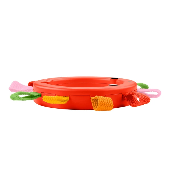 FISHER PRICE RATTLE ANIMAL - ORANGE