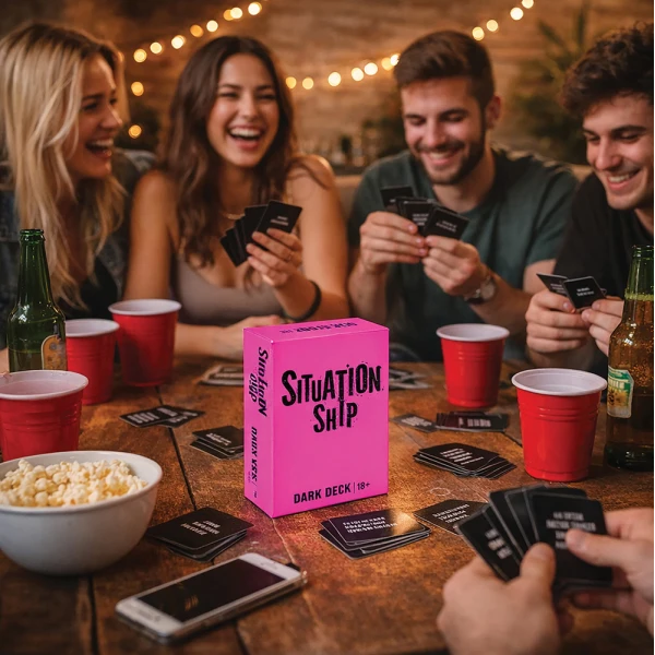 AS GAMES ΕΠΙΤΡΑΠΕΖΙΟ ΠΑΙΧΝΙΔΙ ΜΕ ΚΑΡΤΕΣ DARK DECK SITUATIONSHIP ΓΙΑ 18+ ΧΡΟΝΩΝ