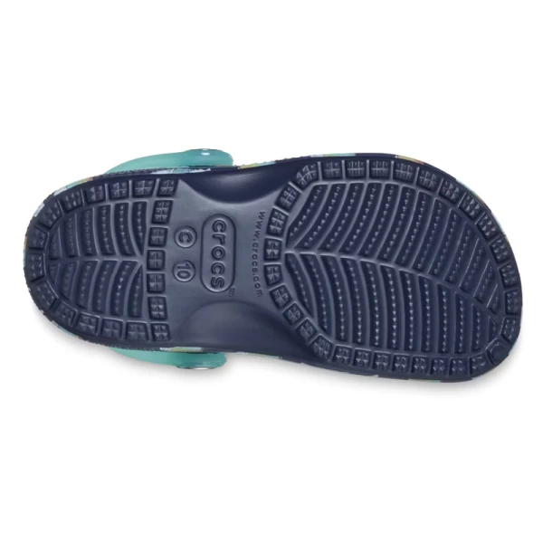 CROCS CLASSIC CLOG T SNOW CONE NAVY