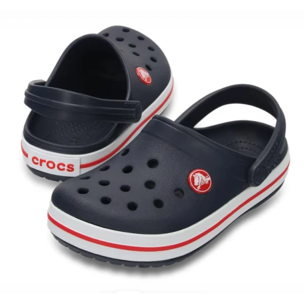 CROCS CROCBAND CLOG T NAVY/RED