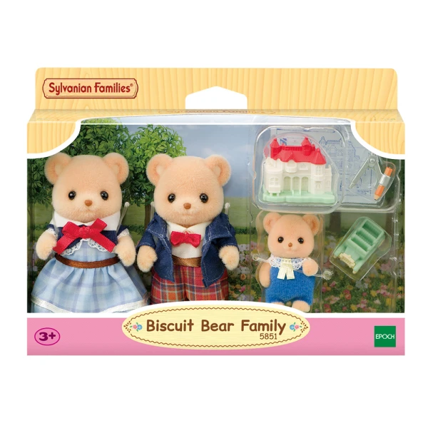 THE SYLVANIAN FAMILIES BISCUIT BEAR FAMILY