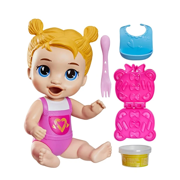 BABY ALIVE ΚΟΥΚΛΑ ΞΑΝΘΟ ΜΩΡΟ HARPER - DINNERTIME CREATIONS