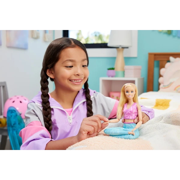 BARBIE ΑΜΕΤΡΗΤΕΣ ΚΙΝΗΣΕΙΣ ΚΟΥΚΛΑ ΞΑΝΘΙΑ