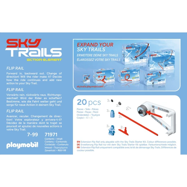 PLAYMOBIL SKY TRAILS FLIP RAIL