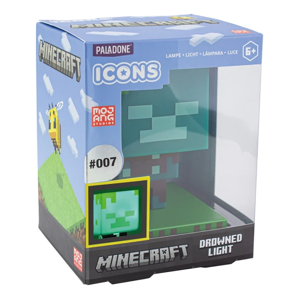 PALADONE MINECRAFT - ΦΩΤΙΣΤΙΚΟ DROWNED ZOMBIE ICON