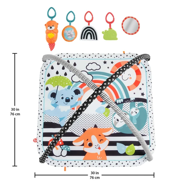 FISHER PRICE 3-IN-1 MUSICAL ACTIVITY GYM