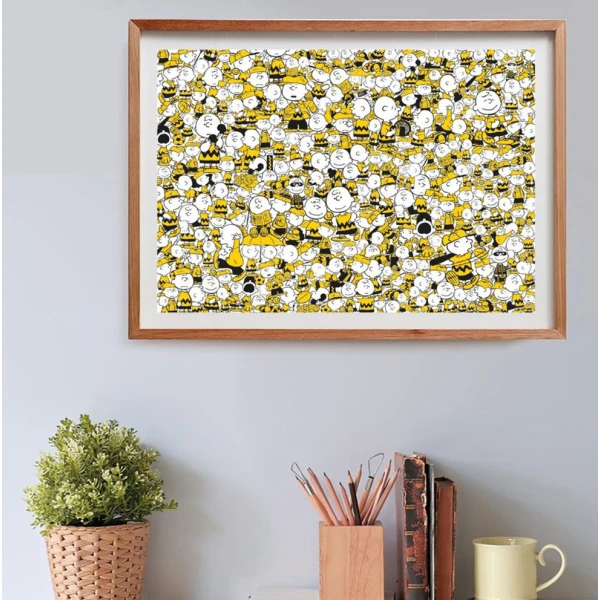 CLEMENTONI HIGH QUALITY COLLECTION PUZZLE - PEANUTS 500 PCS