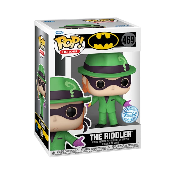 FUNKO POP! HEROES DC SUPER HEROES COMICS ΦΙΓΟΥΡΑ ΒΙΝΥΛΙΟΥ BATMAN THE RIDDLE 469