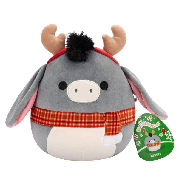 SQUISHMALLOWS XMAS PLUSH 19 cm - JASON THE DONKEY